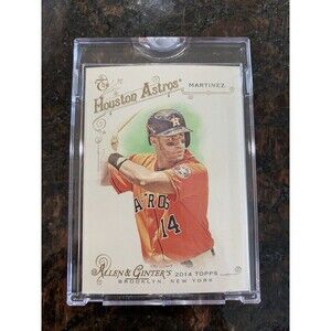Topps Vault 1/1 JD Martinez Houston Astros 2014 Baseball Card Allen & Ginter’s